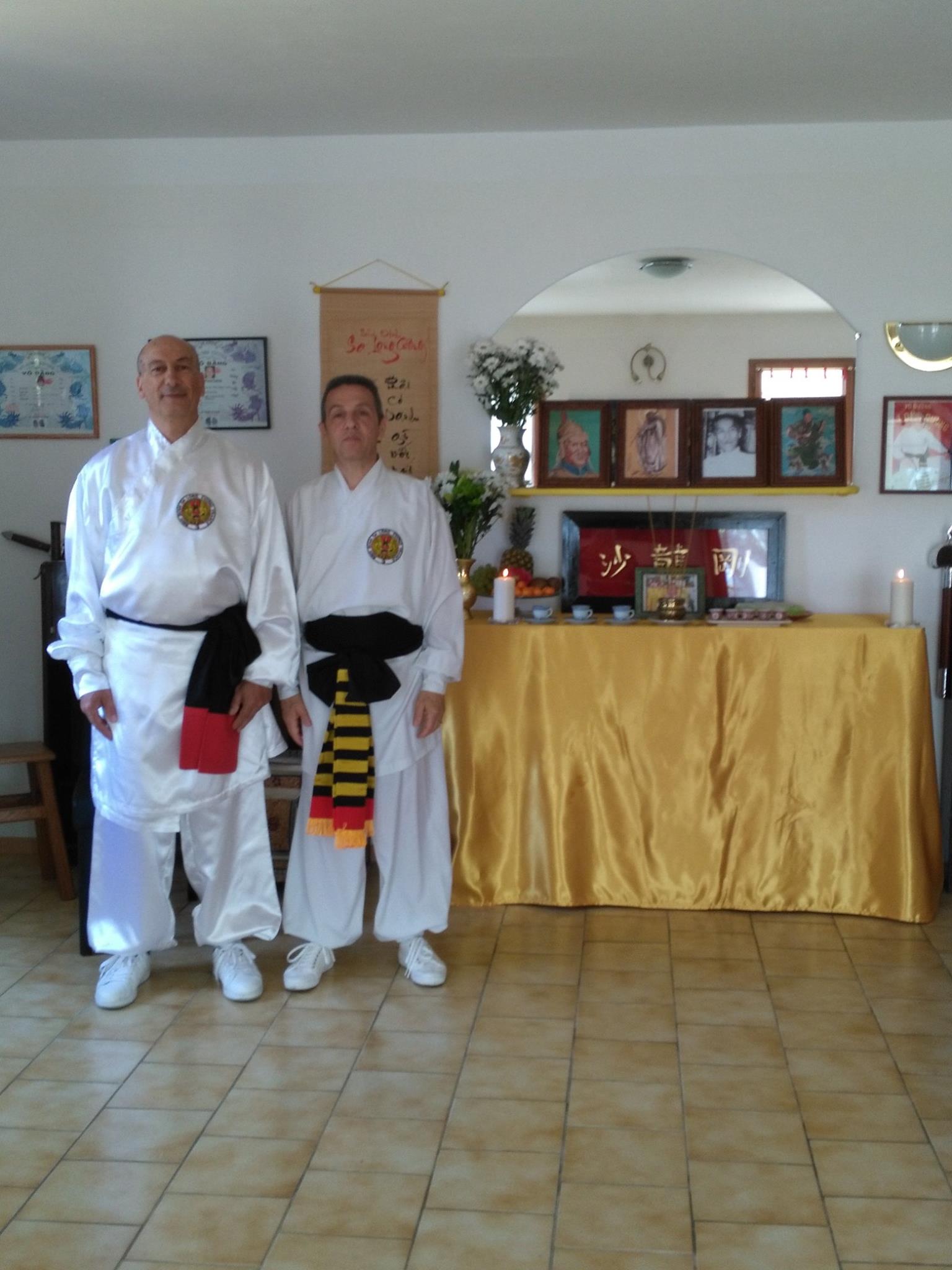 Võ Sư Jean Pierre Cabras avec Farib