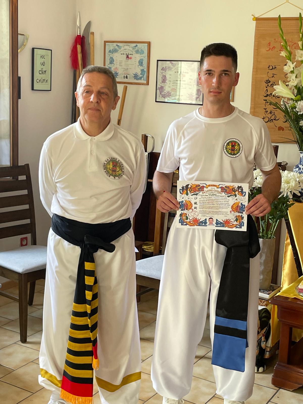 Võ Sư Jean Pierre Cabras avec JM